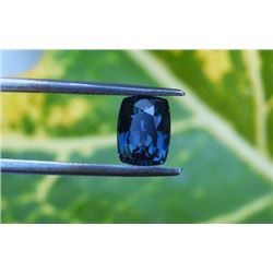 Natural Cushion Blue Spinel 2.74 Cts - VVS