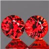Image 1 : Natural Orange/Red Sapphire 3.80 MM - VVS