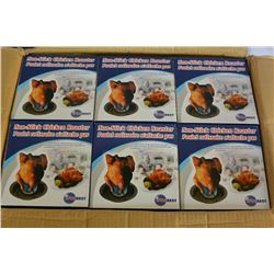 BOX OF 36 NON STICK CHICKEN ROASTERS