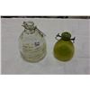 Image 2 : TWO VINTAGE BEEHIVE GLASS TRAPS