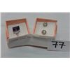 Image 1 : DINNER RING AND EARRINGS