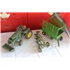 Image 1 : THREE JOHN DEERE DIE CAST TRACTORS