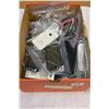 Image 1 : BOX OF ELECTRONICS AND PHONES