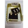 Image 1 : FOUR PAIR OF 10KT AND 14KT EARRINGS