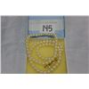 Image 1 : PEARL NECKLACE AND EARRINGS