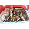 Image 1 : TWO TRAYS OF MARBLES AND COLLECTIBLES