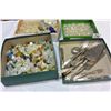 Image 1 : LOT OF CRYSTAL STOPPERS AND CRYSTALS