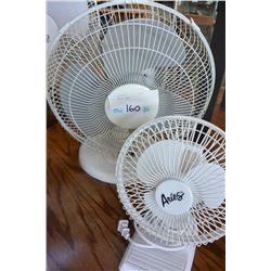 TWO TABLE FANS