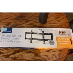 AS NEW 13-32" FIXED POSITION INSIGNIA TV WALL MOUNT,