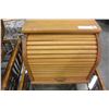 Image 1 : LARGE WOOD BREAD BOX