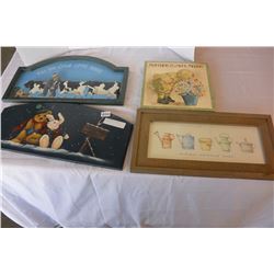 HAND PAINTED SIGNS AND PICTURES