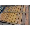 Image 2 : RED CEDAR PATIO TABLE WITH UMBRELLA HOLDER