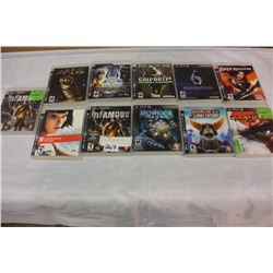 LOT OF PLAY STATION 3 GAMES