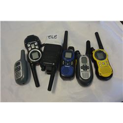 SIX WALKIE TALKIES