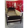 Image 2 : VINTAGE SINGLE SIZE MAHOGANY POSTER BED