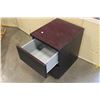 Image 2 : 2 DRAWER ESPRESSO FINISH NIGHT STAND