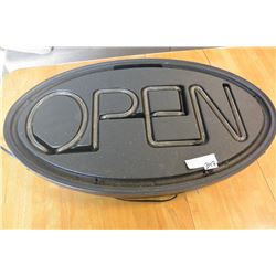 NEON OPEN SIGN