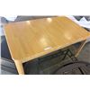 Image 1 : MAPLE DINING TABLE WITH LEAF