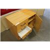 Image 2 : 4 DRAWER 1 DOOR MAPLE CABINET