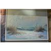 Image 2 : FRAMED PAINTING & ADVERT