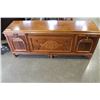 Image 1 : WALNUT END OF BED LOW BOY DRESSER