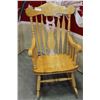 Image 1 : PRESS BACK ROCKING CHAIR