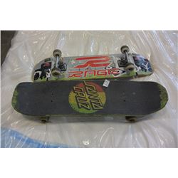 TWO SKATEBOARDS