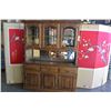 Image 1 : OAK BUFFET AND HUTCH