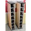 Image 1 : TWO IKEA CD/DVD RACKS