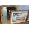 Image 1 : FRAMED PRINT AND MIRROR