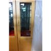 Image 1 : MAPLE DISPLAY CABINET