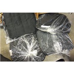 LOT OF PADDED CR SEATS