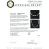 Image 3 : 14KT White Gold 28.08 ctw Sapphire and Diamond Necklace