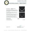 Image 3 : 14KT White Gold 4.62 ctw Diamond Necklace