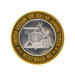 Limited Edition $10 Las Vegas .999 Silver Gaming Token