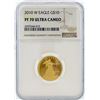 Image 1 : 2010-W NGC PF 70 Ultra Cameo $10 American Eagle Gold Coin