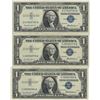 Image 1 : 1957 $1 AU/Unc Silver Certificate Currency Lot of 3