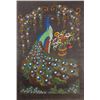 Image 1 : Chinese Embroidery Peacock Framed