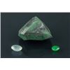 Image 1 : 3 Pieces of Grade A Jadeite Boulder and Cabochons