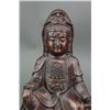 Image 2 : Chinese Gilt Bronze Guanyin Figure