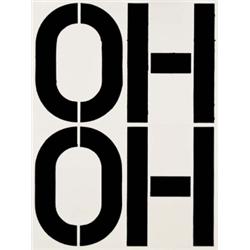 PROPERTY from the pisces trust CHRISTOPHER WOOL (b. 1955) UNTITLED enamel on aluminum 96 x 72 in....