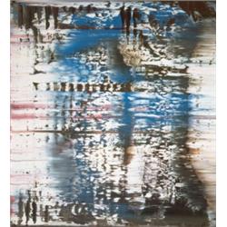 Gerhard Richter ABSTRAKTES BILD (ABSTRACT PAINTING) 805-2 signed and numbered "Gerhard Richter 80...