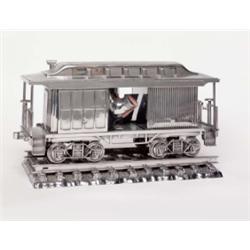 Property From a american Collection JEFF KOONS (b. 1955) JIM BEAM-BAGGAGE CAR (luxury and degrada...