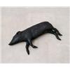 Image 1 : PROPERTY from the pisces trust ROSEMARIE TROCKEL (b. 1952) GEWOHNHEITSTIER 6 bronze 215/8 x 433/8...