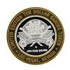Image 1 : .999 Silver Las Vegas Club $10 Casino Limited Edition Gaming Token