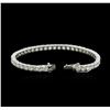 Image 3 : 18KT White Gold 10.31ctw Diamond Tennis Bracelet