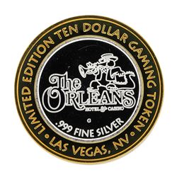.999 Silver The Orleans Hotel & Casino Las Vegas, NV $10 Casino Token Limited Ed
