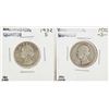 Image 1 : Lot of (2) 1932-D and 1932-S Washington Quarter Coins