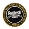 Image 2 : .999 Silver Fiesta Casino and Hotel Las Vegas Nevada $10 Casino Limited Edition