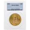 Image 1 : 1927 $20 St. Gaudens Double Eagle Gold Coin PCGS MS64